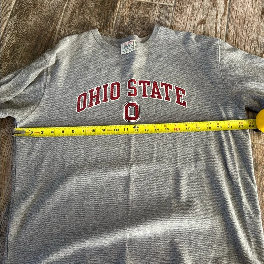 Steve & Barry's Vintage Ohio State Gray Crew Neck Sweater